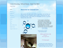 Tablet Screenshot of colonbrook.com